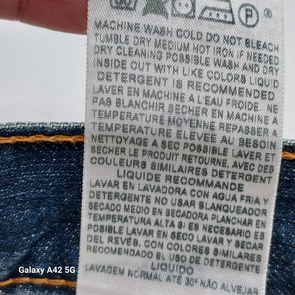 Levi Strauss 550 Relaxed Fit‎ Jeans Mens W50 L29 Blue Denim Cotton